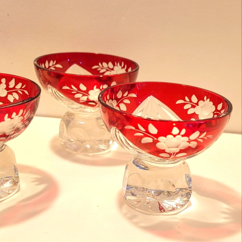Vintage Crystal Decanter Set